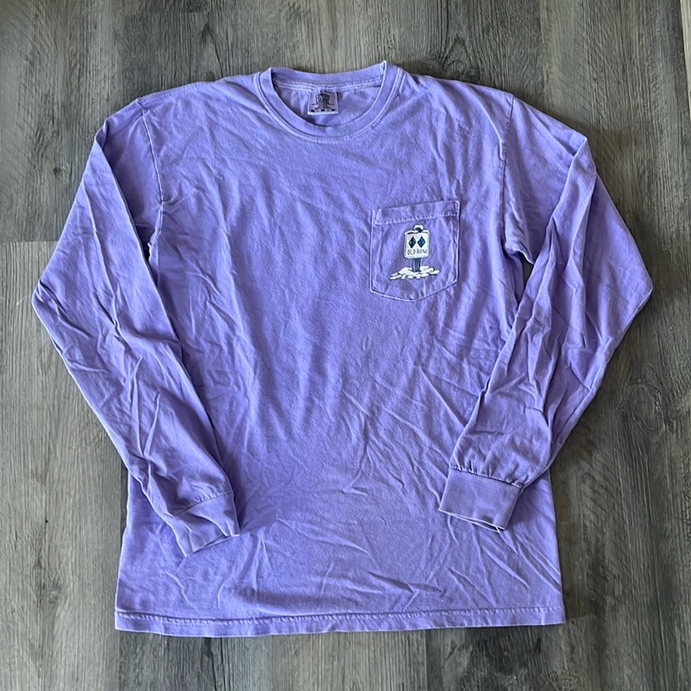 Old Row Long Sleeve Shirt - Lavender/Purple Old Row Long Sleeve